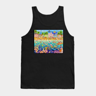 tropical swim beach party Tank Top